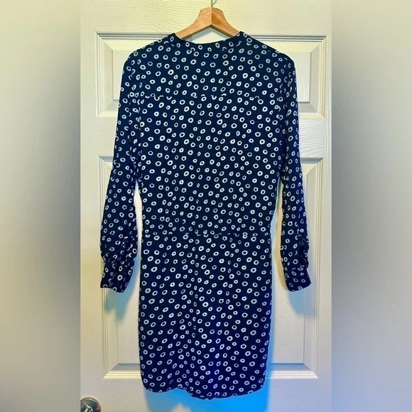 Loft shirt dress with abstract polka dot print - Picture 4 of 11